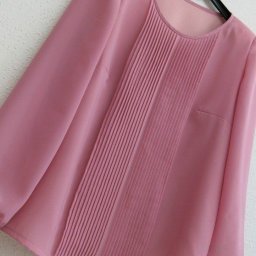 Как сделать декоративные складочки на блузке