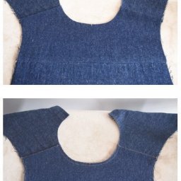 Кокетка на рубашке