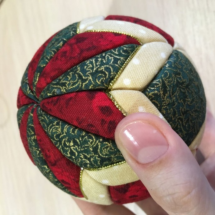 Шар в технике кимекоми