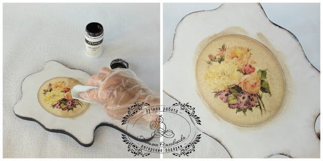 Зеркало "Винтажный букет"