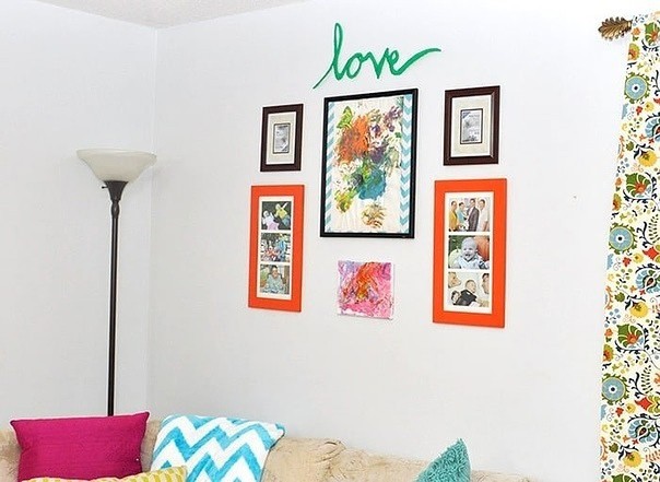 Креативный декор стен