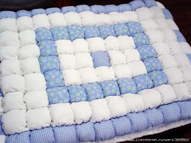 Мягкие подушечные коврики