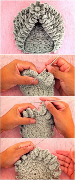 ​Невероятной красоты шапочка