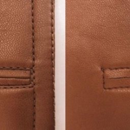 ​Обтачные петли на коже