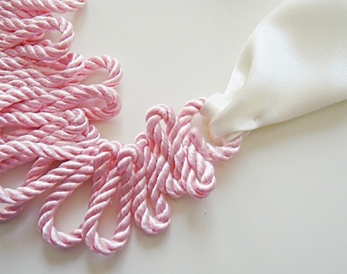 Оригинальное колье своими руками