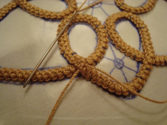 Румынское шнурковое кружево: мастер-класс