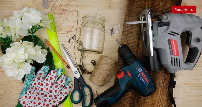 Светильник-бра «Ваза с цветами»