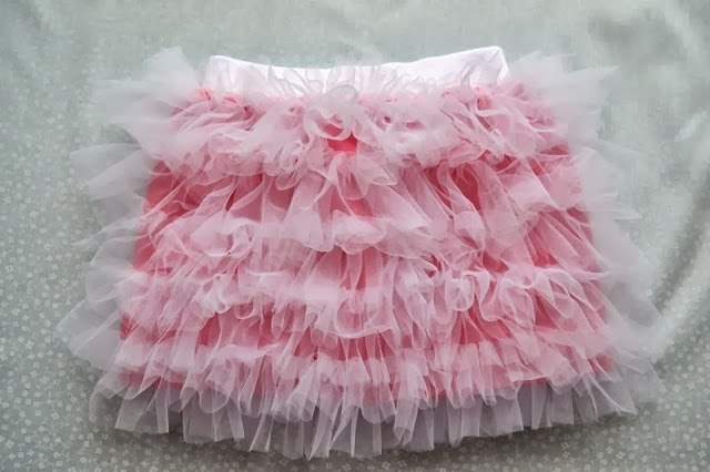 Юбочка из фатина для девочки  большой и маленькой: мастер-класс