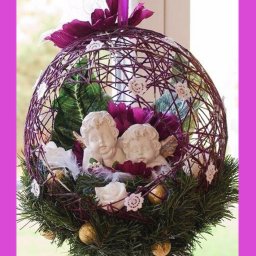 ​Идеи шаров из ниточек