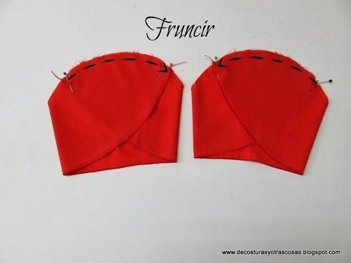 Интересный рукав для блузки или платья