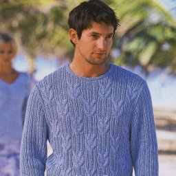 Интересный узор с косами