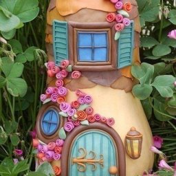 Волшебный домик из тыквы