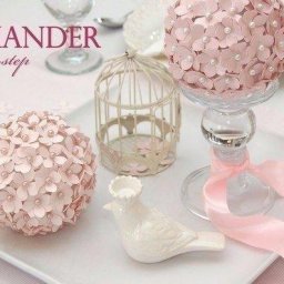 Цветочный шар для декора