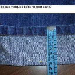 Как укоротить джинсы