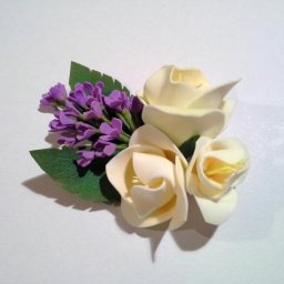 Сирень из фоамирана