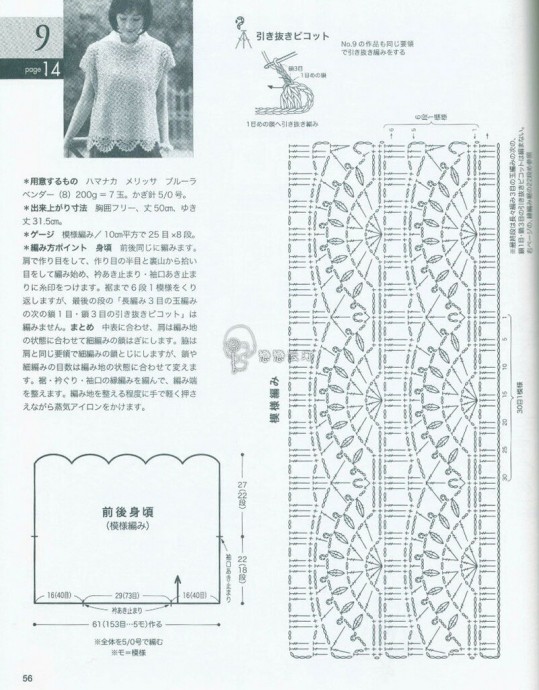 Очень красивая ажурная туника
