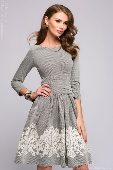 Стильные серые платья: идеи Стильные серые платья: идеи