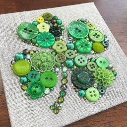 Творчество из пуговиц