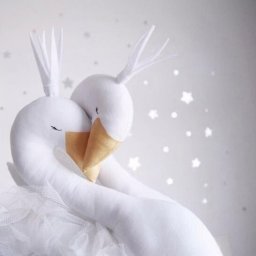 Влюблённые лебеди