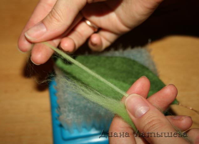 Восхитительные ландыши: шерстяная акварель Восхитительные ландыши: шерстяная акварель