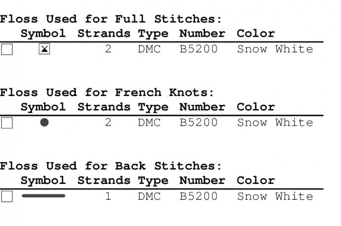 Вышитые сердца