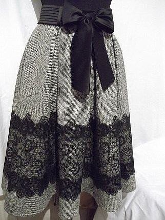 Юбки с кружевом: идеи для красивой жизни