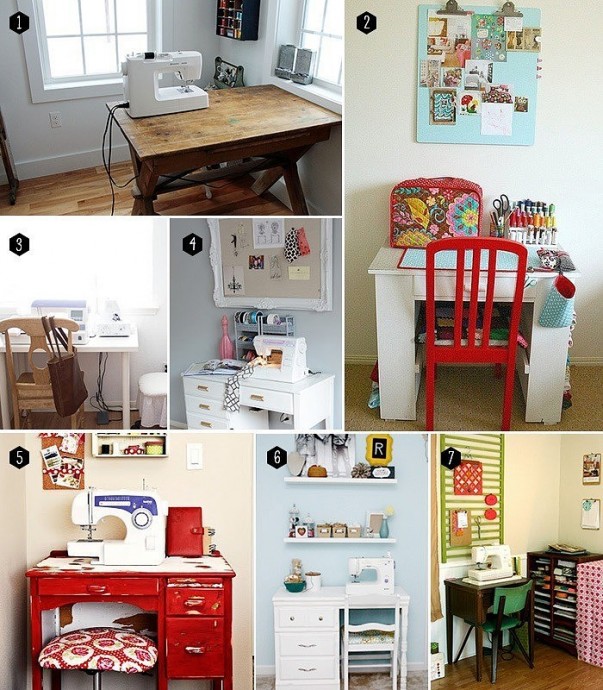5 советов, как организовать маленькое пространство для шитья
