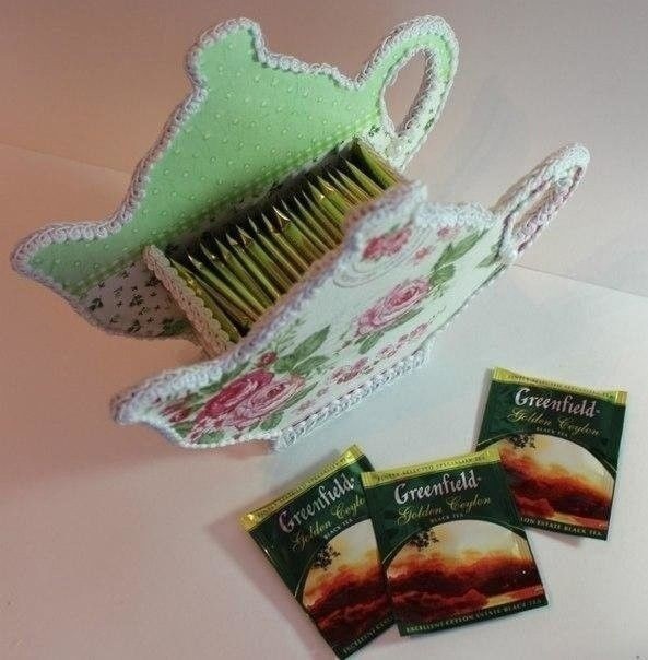 ​Декоративный чайничек для пакетиков чая