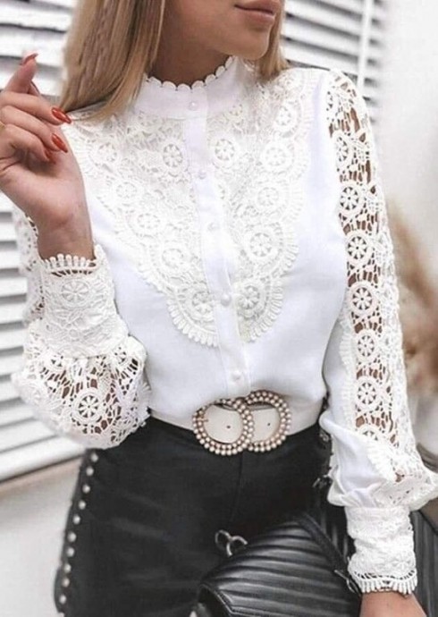 Идеи романтических блуз