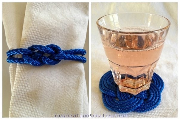 Идея для красивой сервировки: плетём узелки Идея для красивой сервировки: плетём узелки