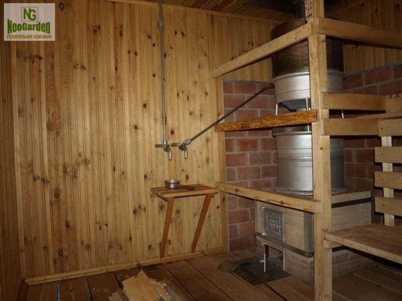 Интересная идея для печи в баню из колесных дисков