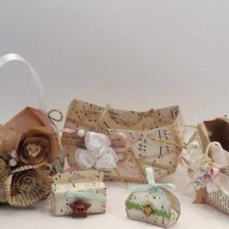 Корзинка из бумаги