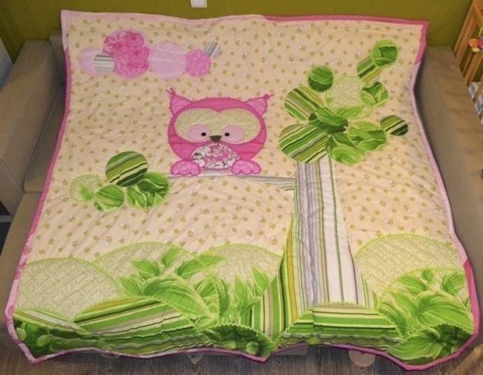 Детское покрывало недетских размеров