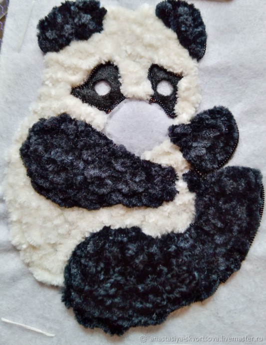 Брошь "Панда"