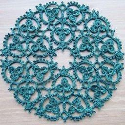 Невероятной красоты салфетка со схемой