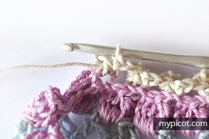 Объемные ажурные цветочки крючком