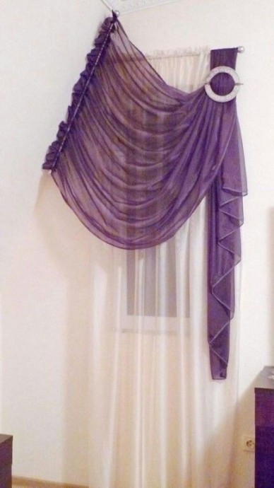 Оригинальные идеи занавесок