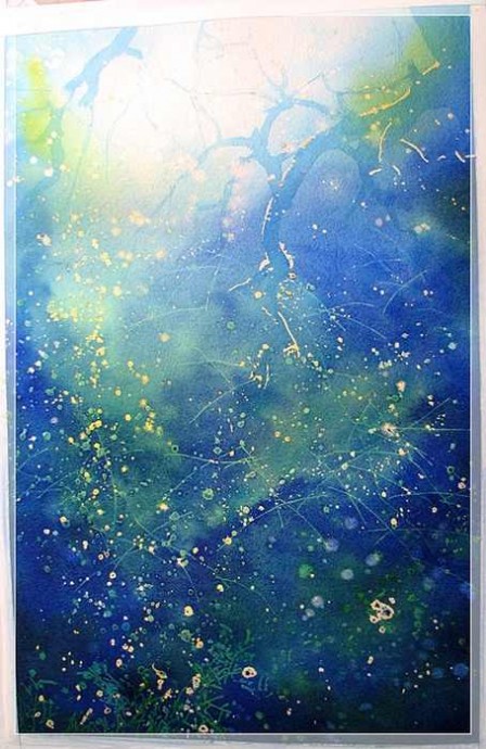 Рисуем волшебный лес