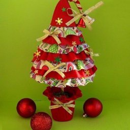 Ёлочка в оборочках: мастер-класс