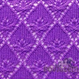 Красивый узор с цветами