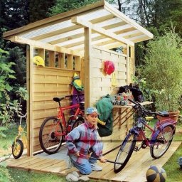 Гараж для велосипеда