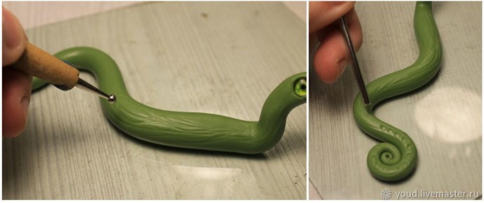 Цветочный дракон из полимерной глины Цветочный дракон из полимерной глины