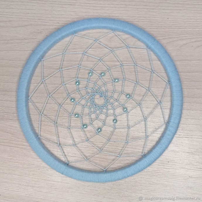 Ловец снов с лентами и кружевами