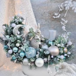 ​Идеи новогодних интерьерных украшений