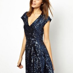 Как шить из ткани с пайетками