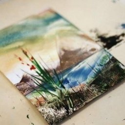 Необычная техника рисования