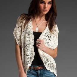 ​Стильный жакетик свободного покроя