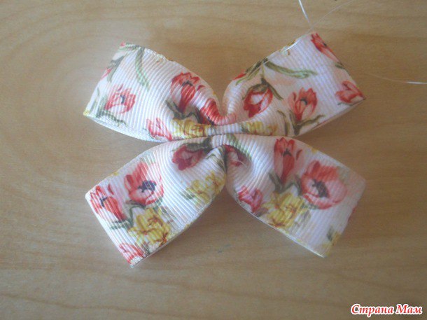 Тройной бантик: мастер-класс Тройной бантик: мастер-класс