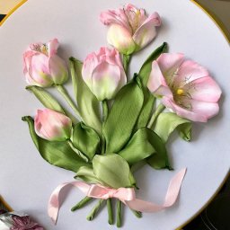 ​Идеи вышивки лентами