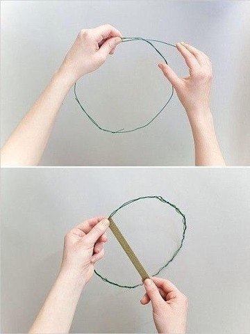 Красивый венок